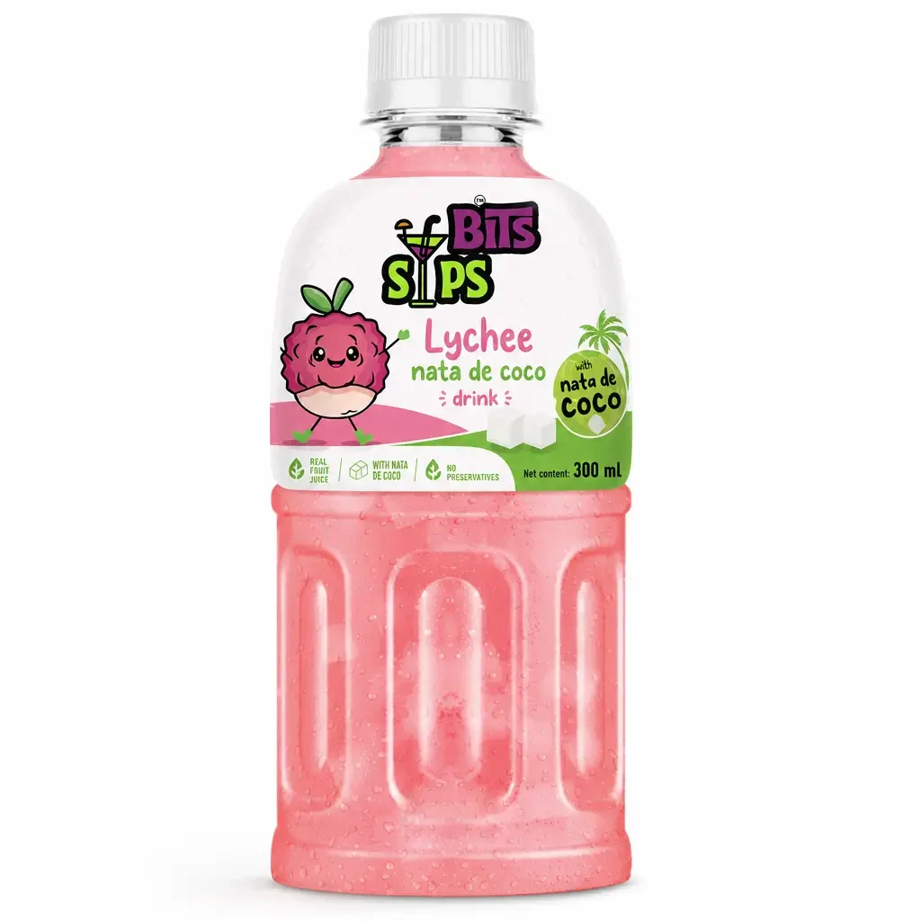 Lichyee Nata de Coco with Fruit Pulp & Coconut Jelly