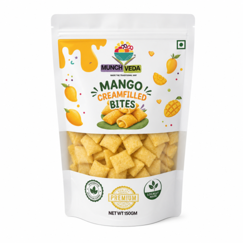 Munch veda Mango cream bites