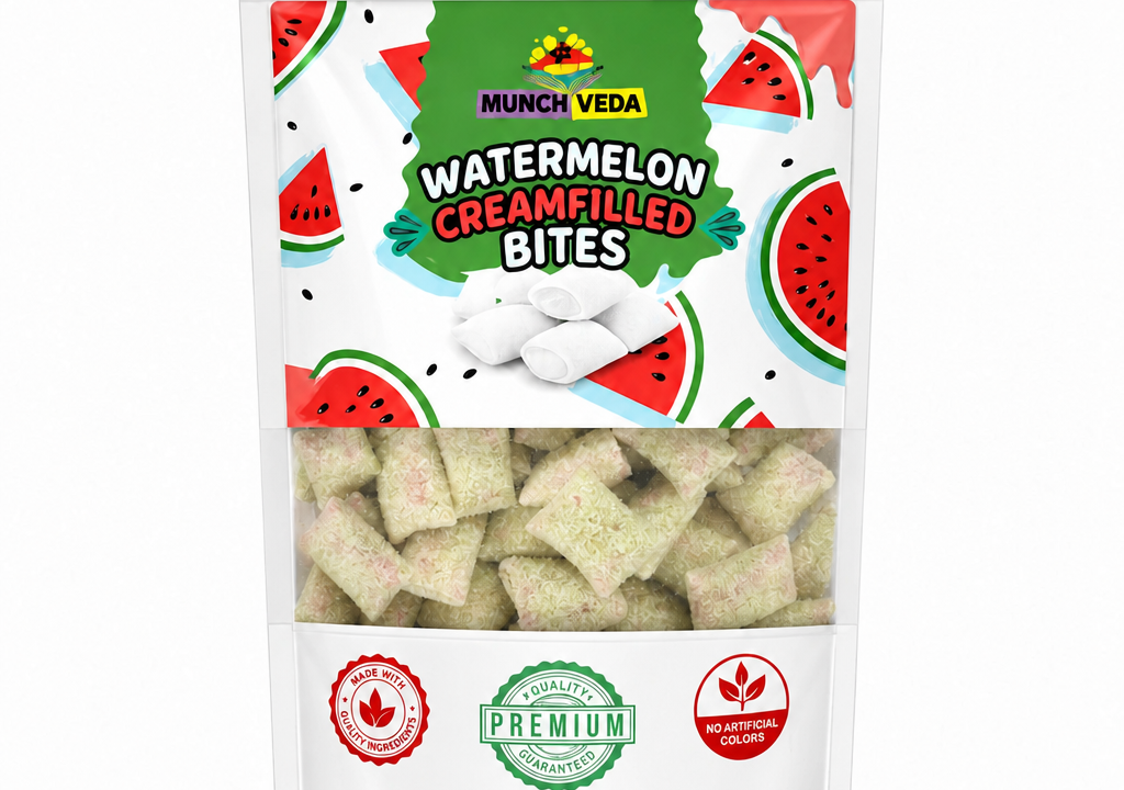 Munch Veda Watermelon Cream Filled Bites