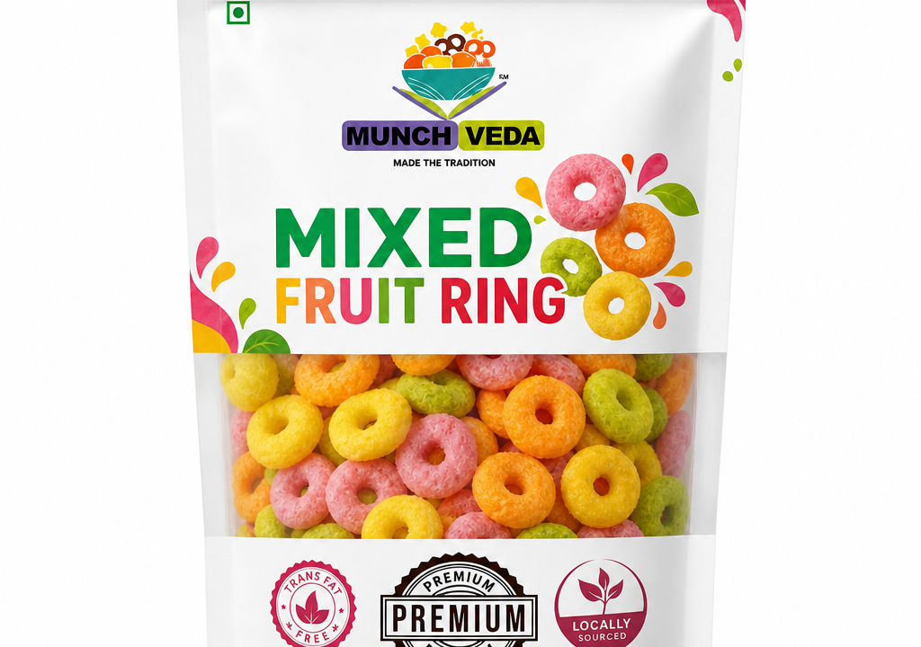 Munch Veda Mixed Fruit Ring 100g