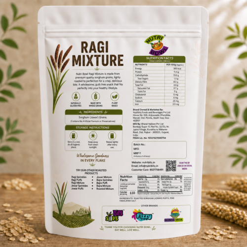 Nutri bowl Ragi Mixture pkd 100gm
