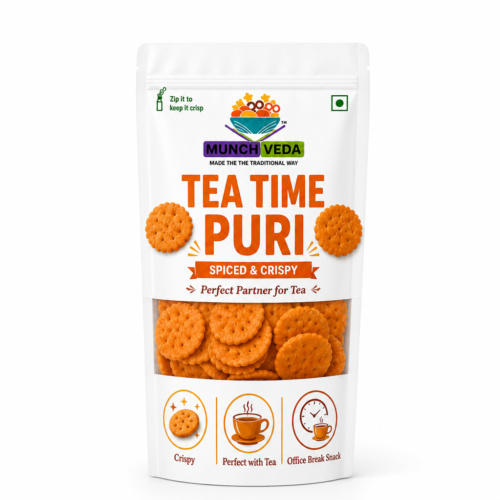 Munch Veda Tea Time Puri