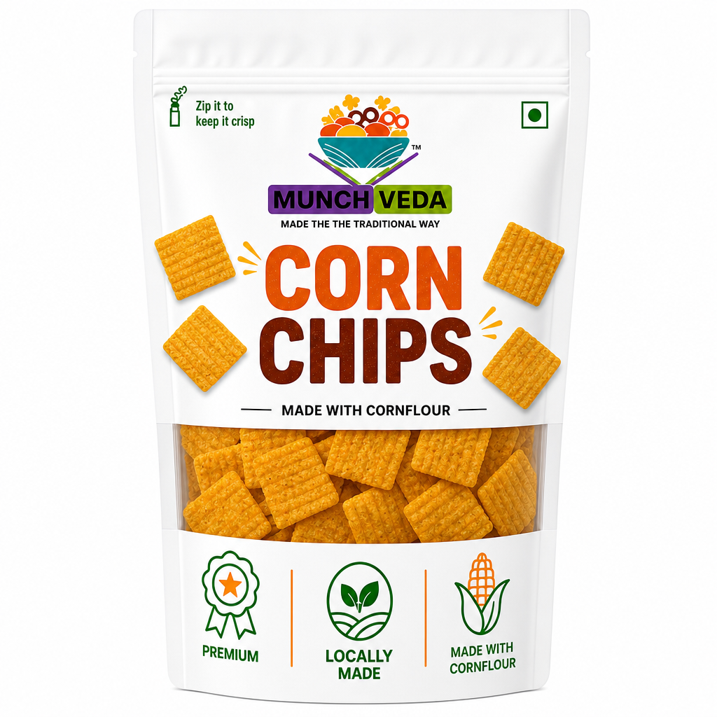 Munch Veda corn chips