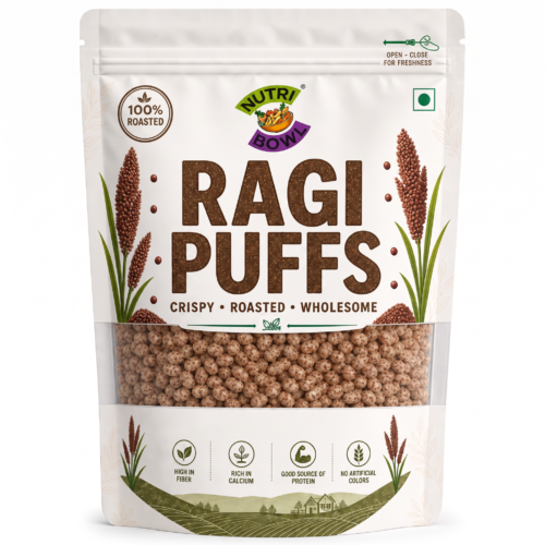 Nutri Bowl Ragi Puffs pkd 110gm